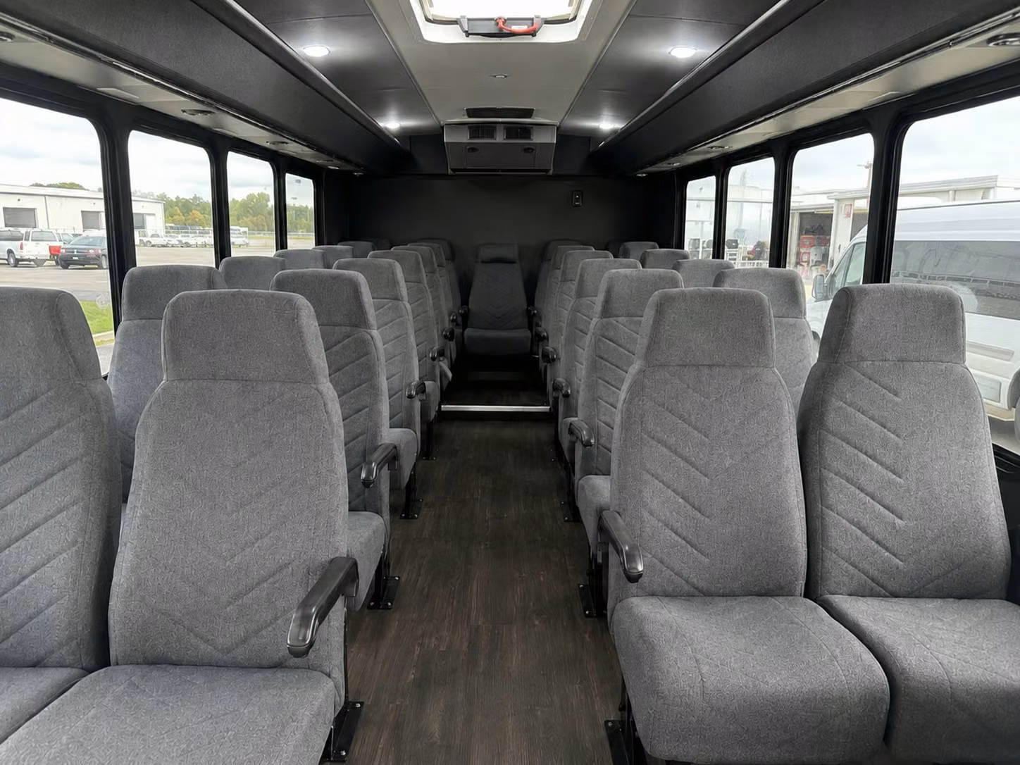18 passenger minibus inside