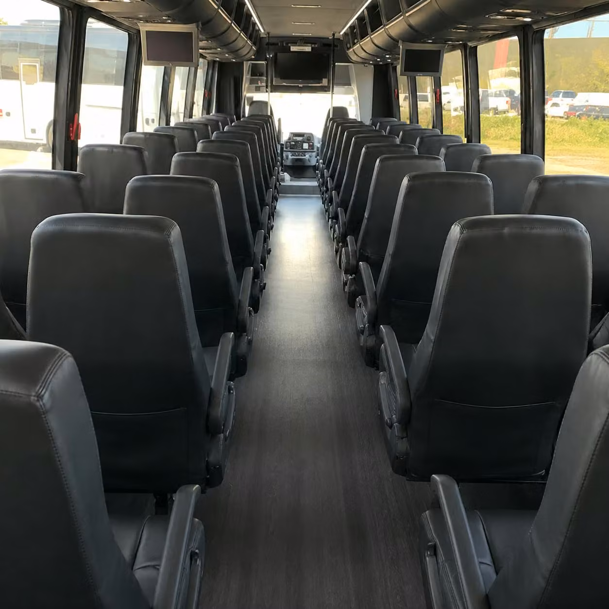 25 passenger minibus inside