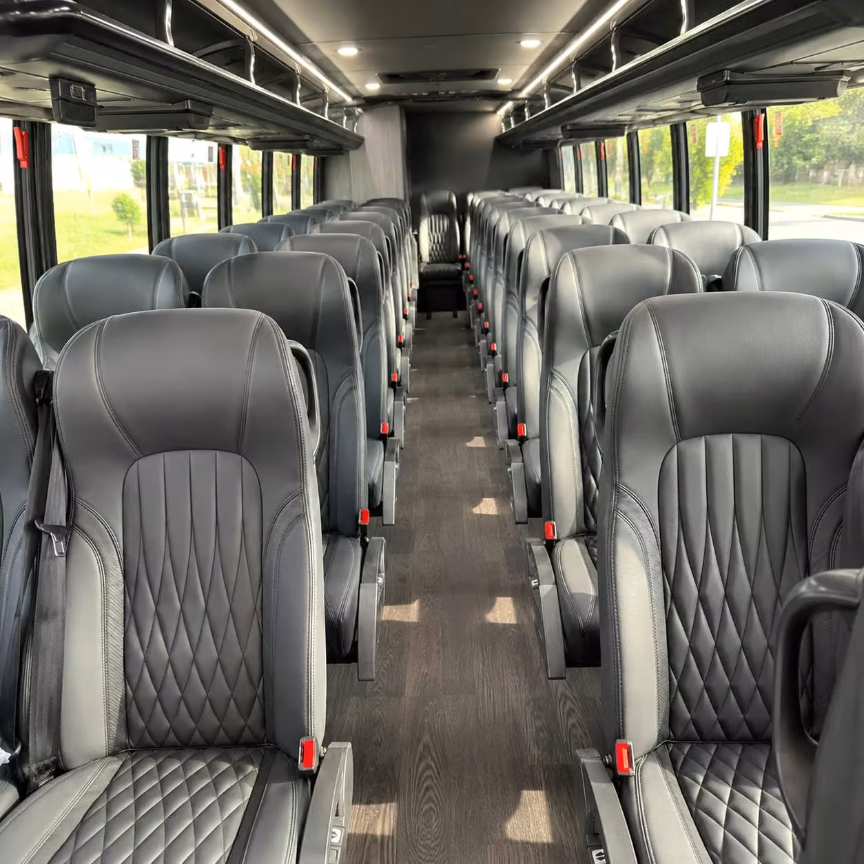 30 passenger minibus interior