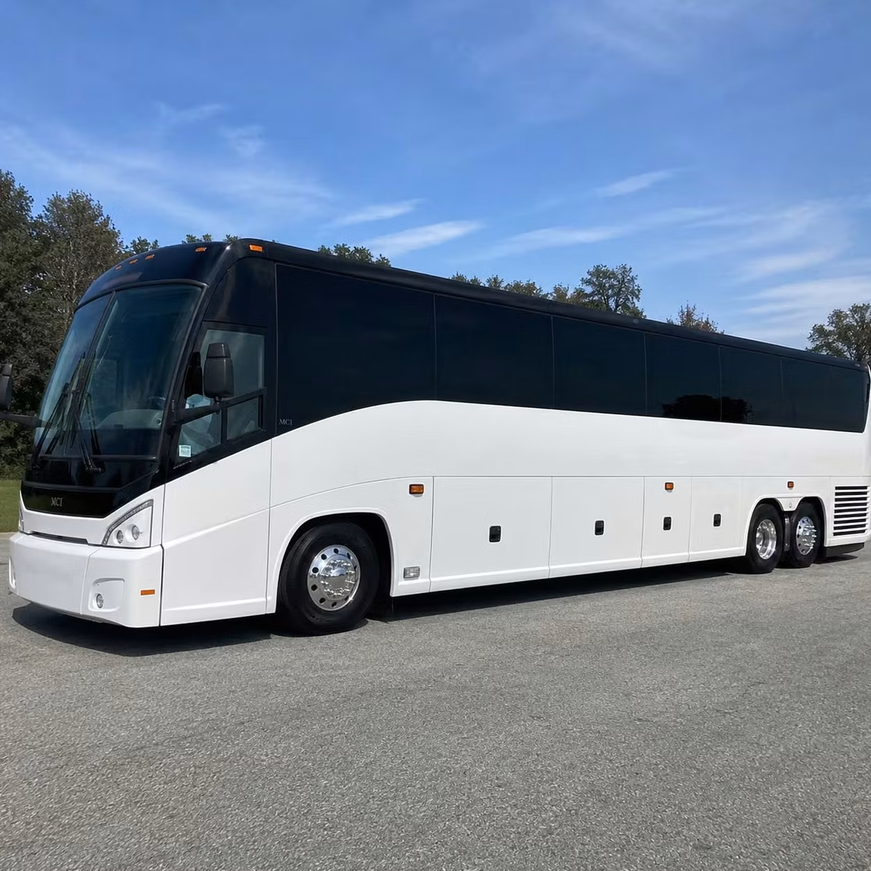 coral springs charter bus rental exterior