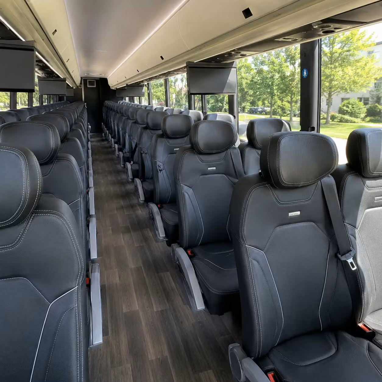 coral springs charter bus rental inside